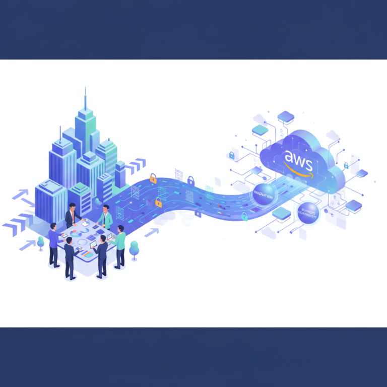 Read more about the article Strategic Roadmap to AWS Cloud Migration: Navigating Challenges and Mitigating Risks for Business Continuity