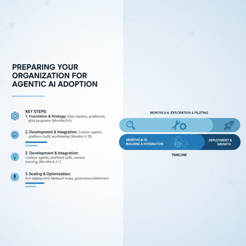 You are currently viewing Preparing Your Organization for Agentic AI Adoption: Key Steps & Timeline