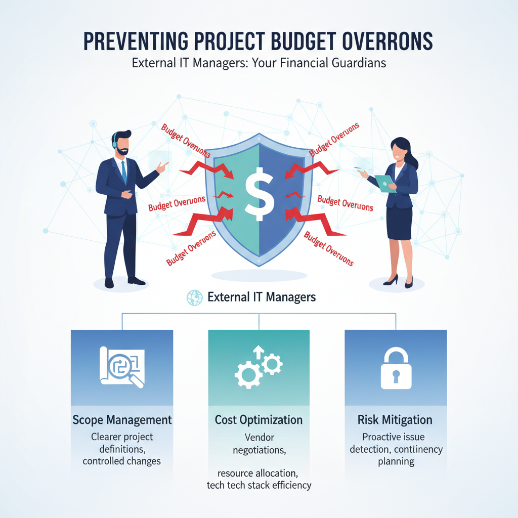 You are currently viewing How External IT Managers Prevent Project Budget Overruns