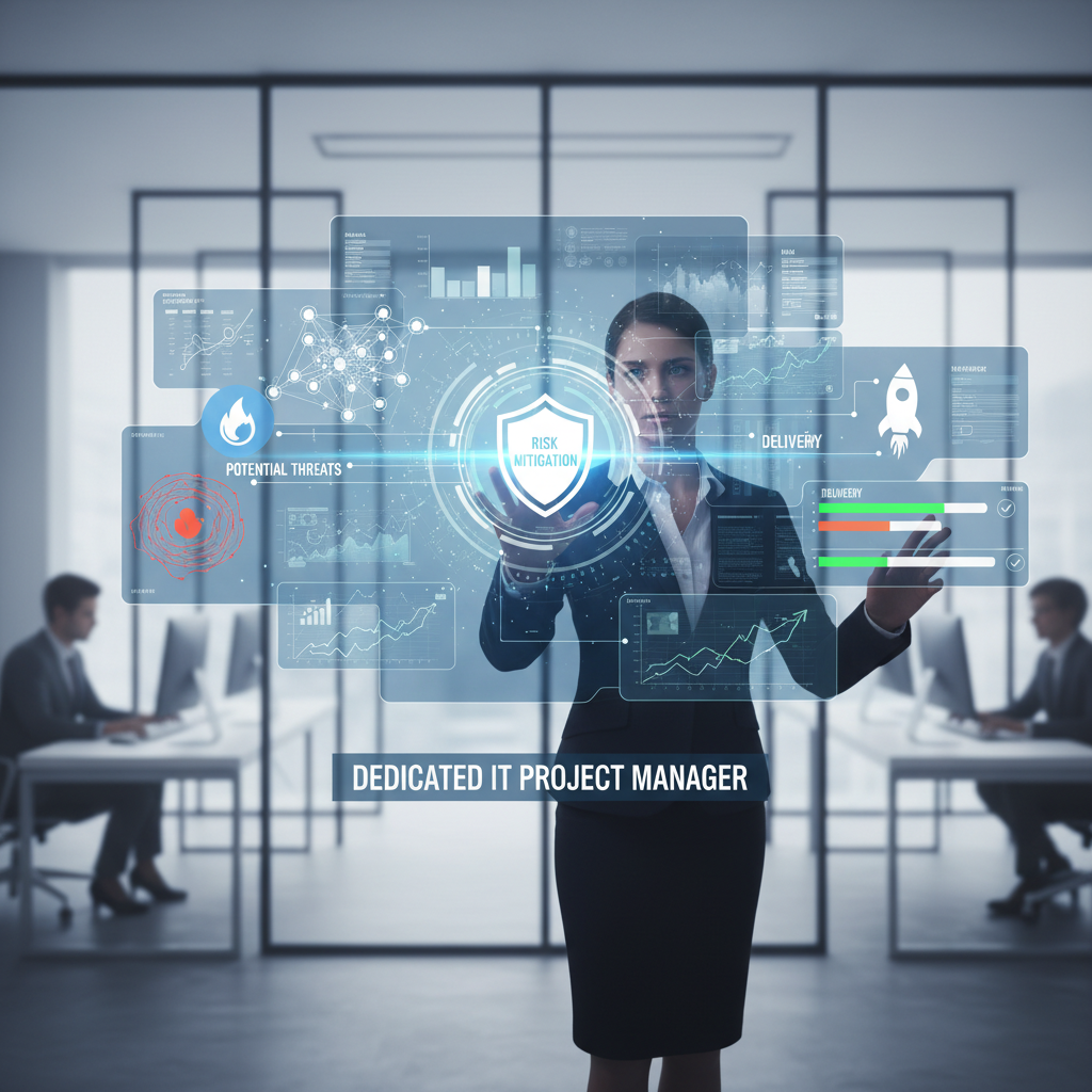 You are currently viewing How a Dedicated IT Project Manager Minimizes Risk and Ensures Delivery