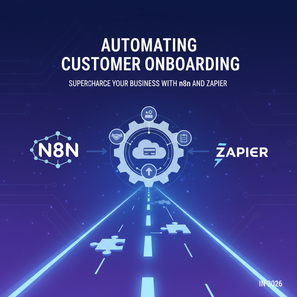 You are currently viewing Automating Customer Onboarding: Supercharge Your Business with n8n and Zapier in 2026