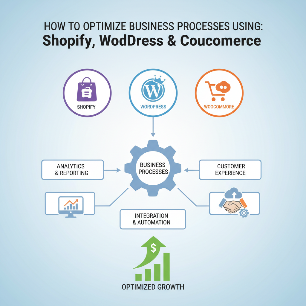 You are currently viewing How to Optimize Business Processes Using Shopify, WordPress & WooCommerce