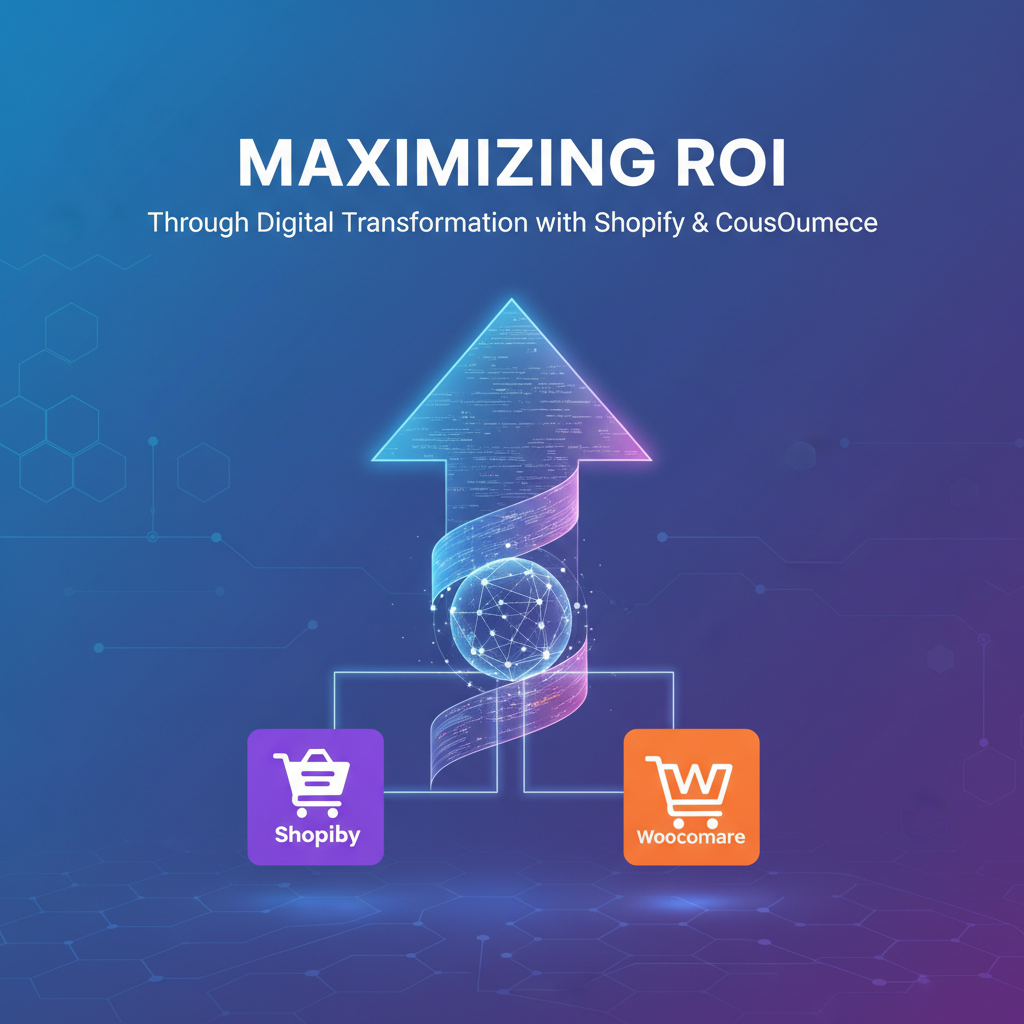 You are currently viewing Maximizing ROI Through Digital Transformation with Shopify & WooCommerce