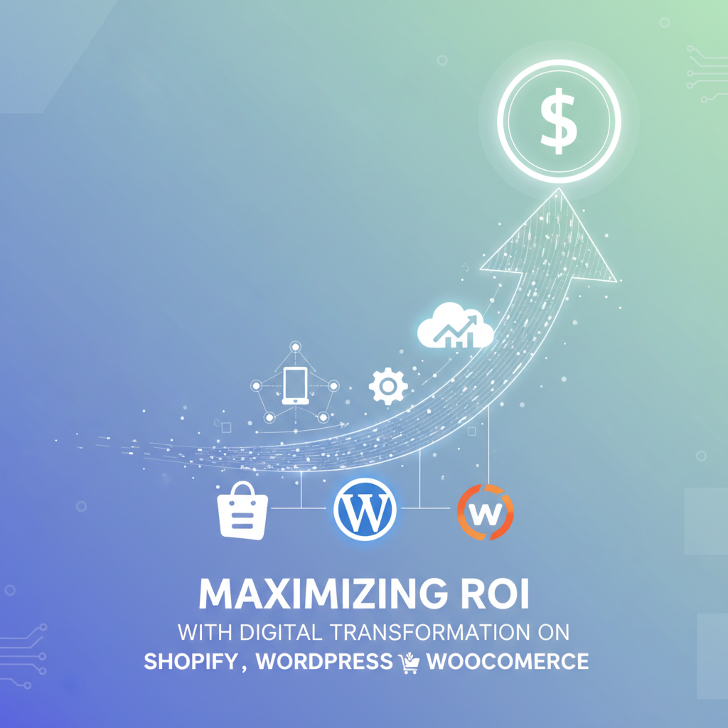 You are currently viewing Maximizing ROI with Digital Transformation on Shopify, WordPress & WooCommerce