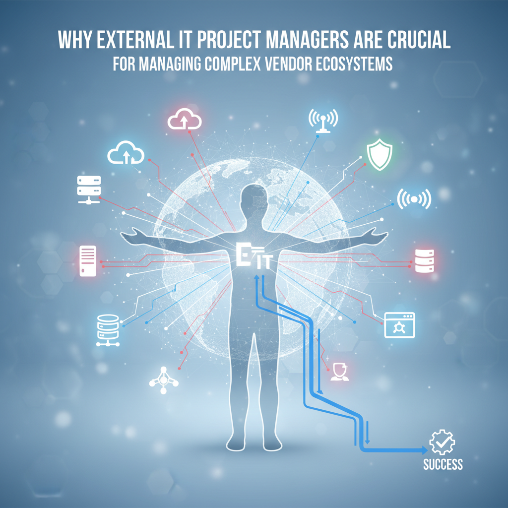 You are currently viewing Why External IT Project Managers Are Crucial for Managing Complex Vendor Ecosystems