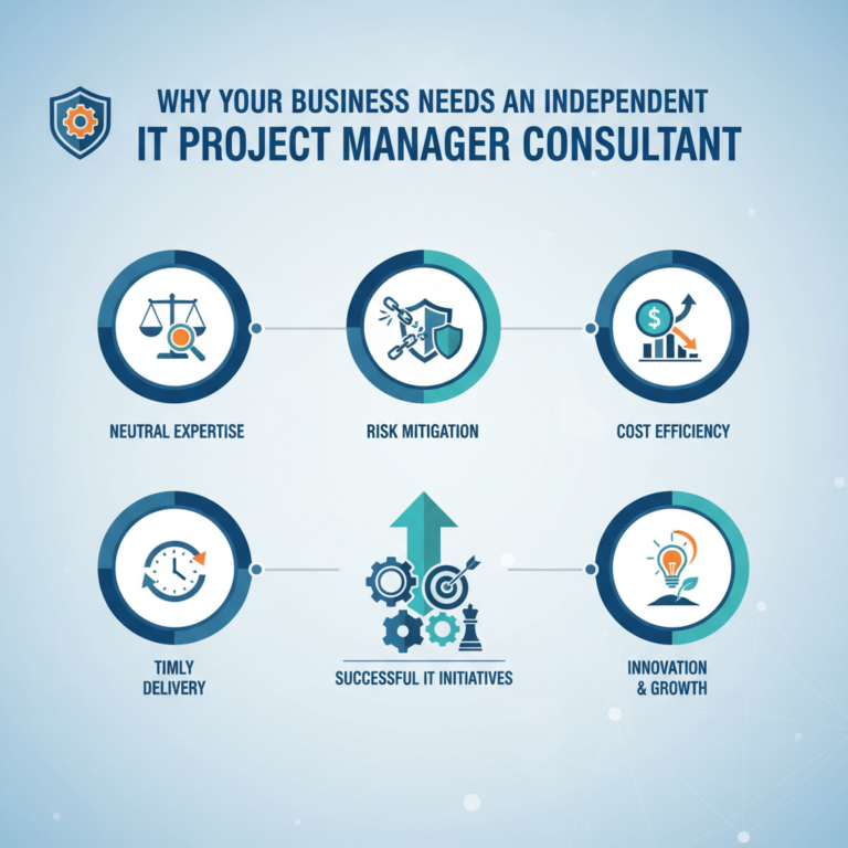 Read more about the article Why Your Business Needs an Independent IT Project Manager Consultant