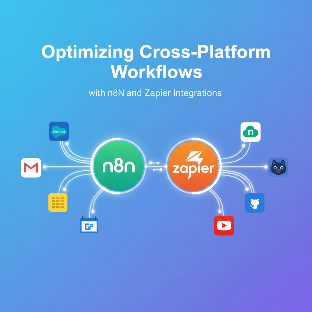 You are currently viewing Optimizing Cross-Platform Workflows with n8n and Zapier Integrations