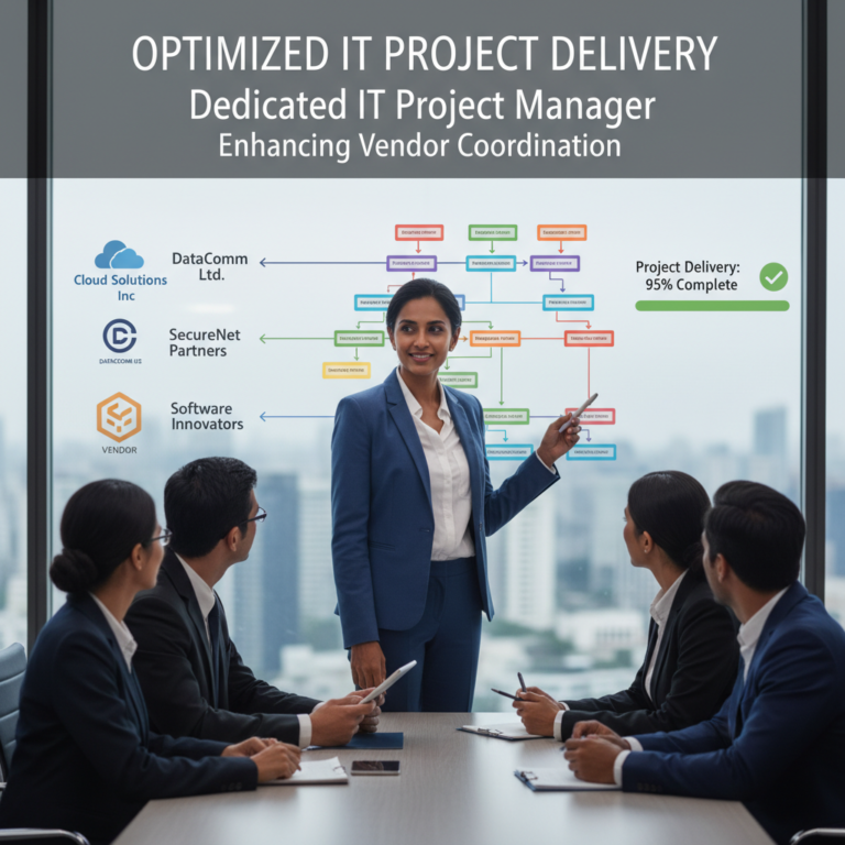 Read more about the article How a Dedicated IT Project Manager Enhances Vendor Coordination and Delivery