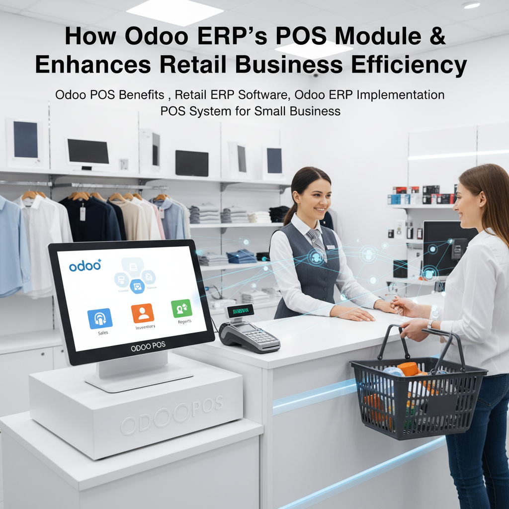 You are currently viewing How Odoo ERP’s POS Module Enhances Retail Business Efficiency