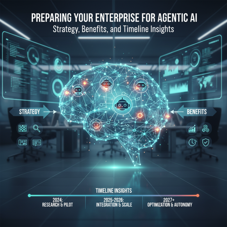 Read more about the article Preparing Your Enterprise for Agentic AI: Strategy, Benefits, and Timeline Insights