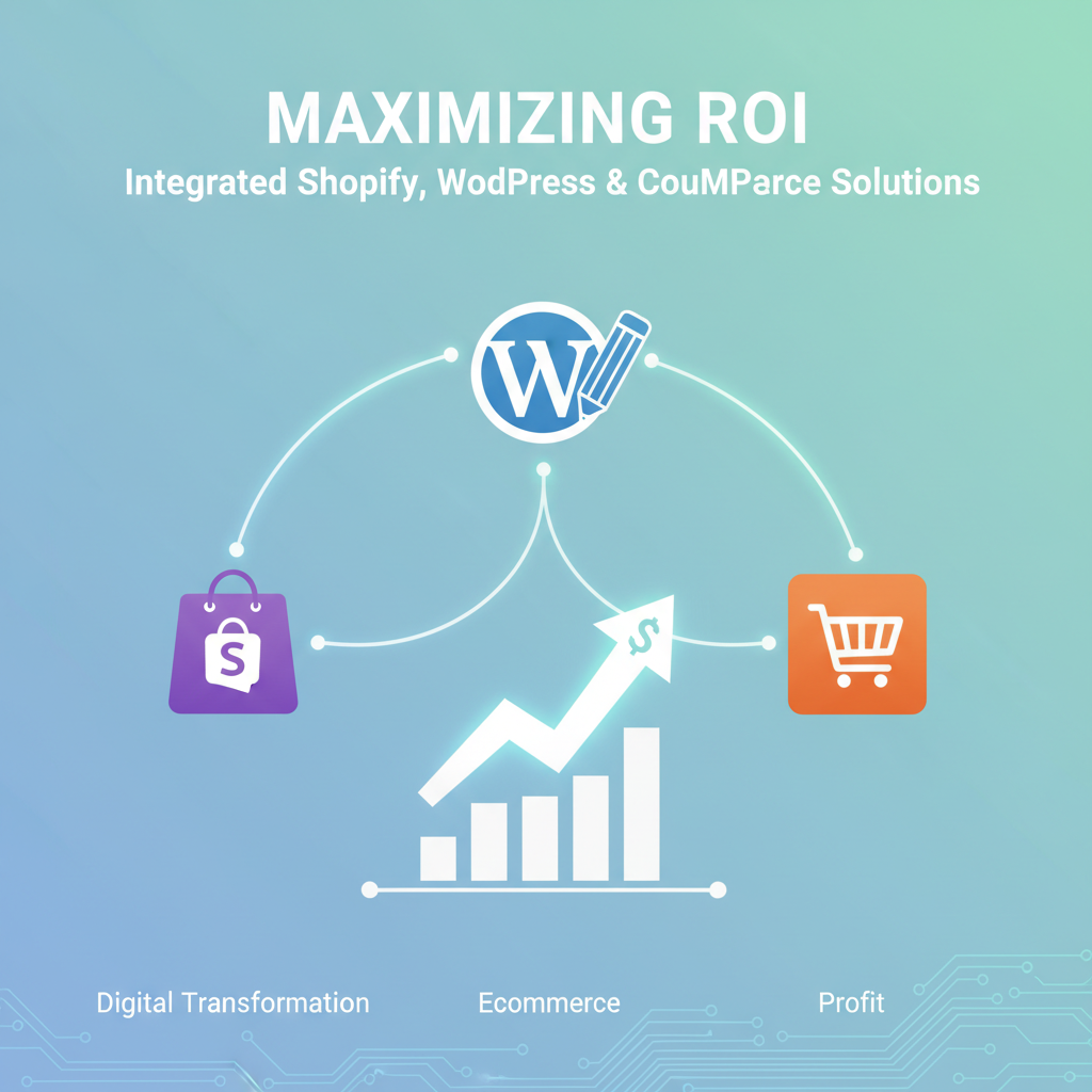 You are currently viewing Maximizing ROI with Integrated Shopify, WordPress & WooCommerce Solutions