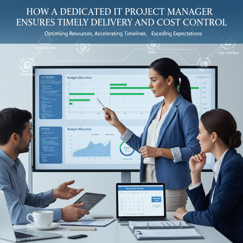 You are currently viewing How a Dedicated IT Project Manager Ensures Timely Delivery and Cost Control
