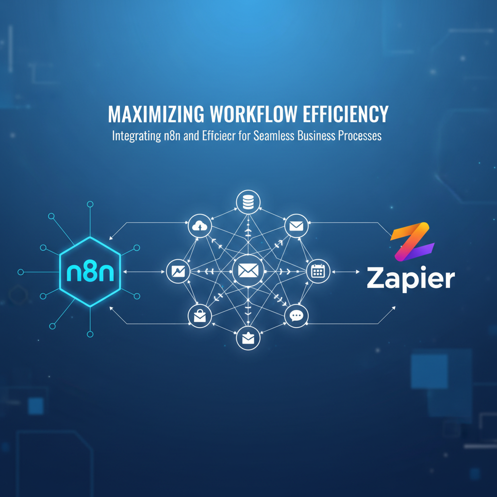 You are currently viewing Maximizing Workflow Efficiency: Integrating n8n and Zapier for Seamless Business Processes
