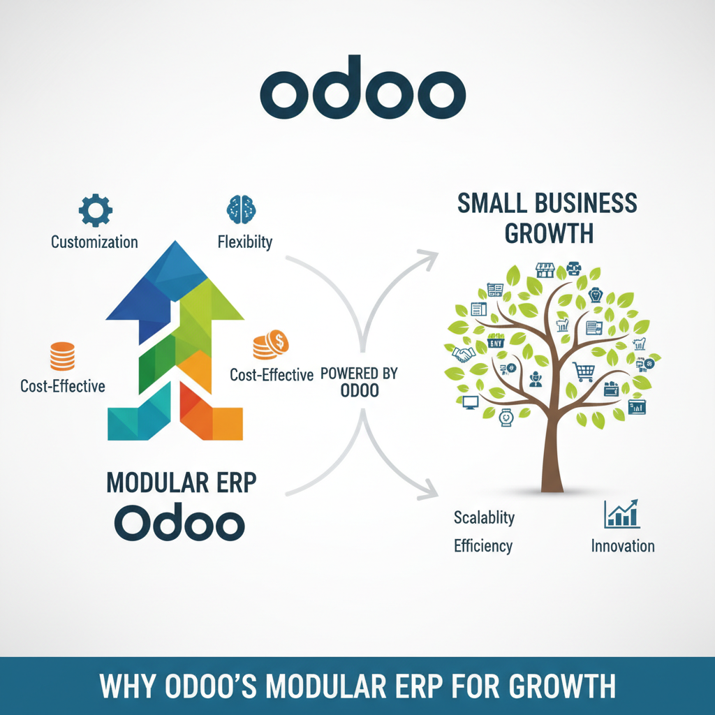You are currently viewing Why Small Businesses Should Choose Odoo’s Modular ERP for Growth