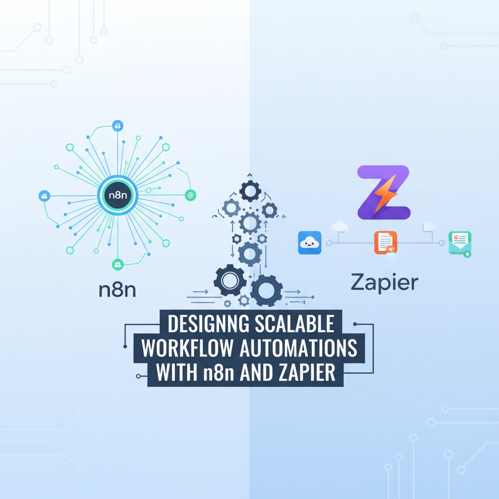 You are currently viewing Designing Scalable Workflow Automations with n8n and Zapier