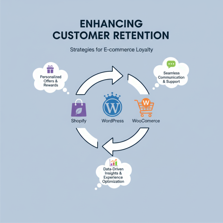 Read more about the article Enhancing Customer Retention Using Shopify, WordPress & WooCommerce