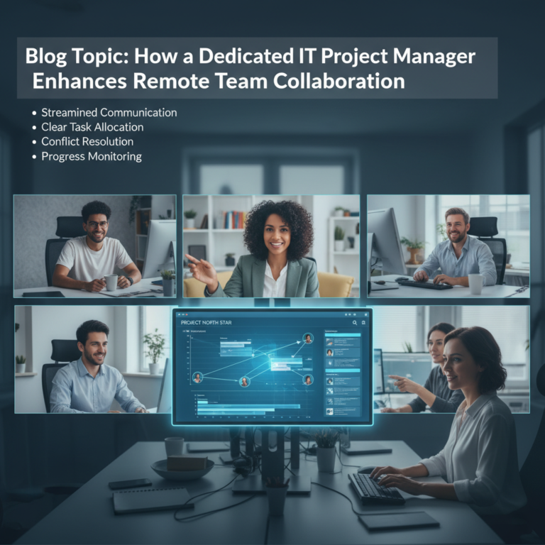 Read more about the article How a Dedicated IT Project Manager Enhances Remote Team Collaboration