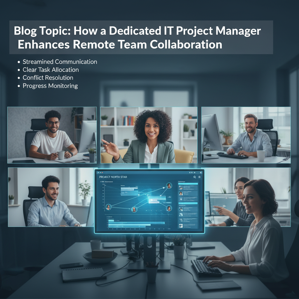 You are currently viewing How a Dedicated IT Project Manager Enhances Remote Team Collaboration