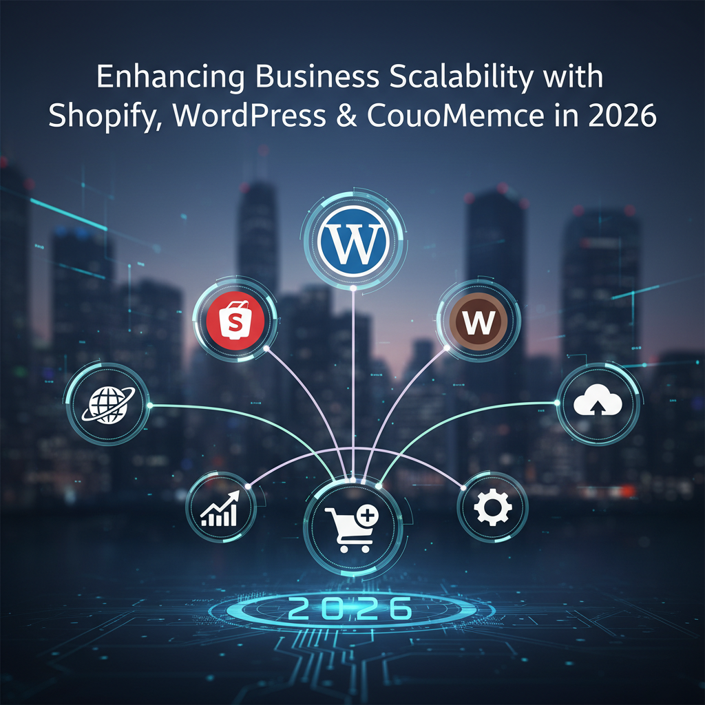 You are currently viewing Enhancing Business Scalability with Shopify, WordPress & WooCommerce in 2026