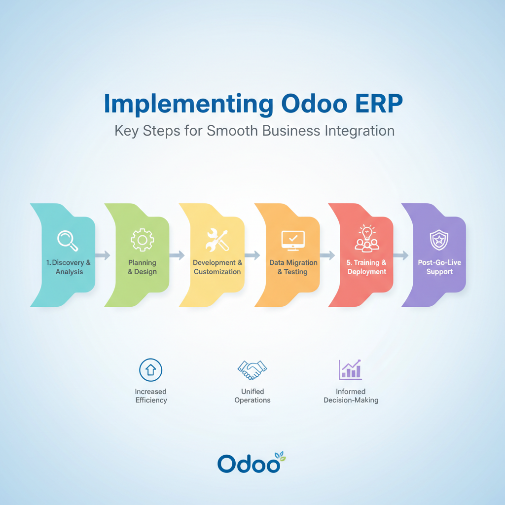 You are currently viewing Implementing Odoo ERP: Key Steps for Smooth Business Integration