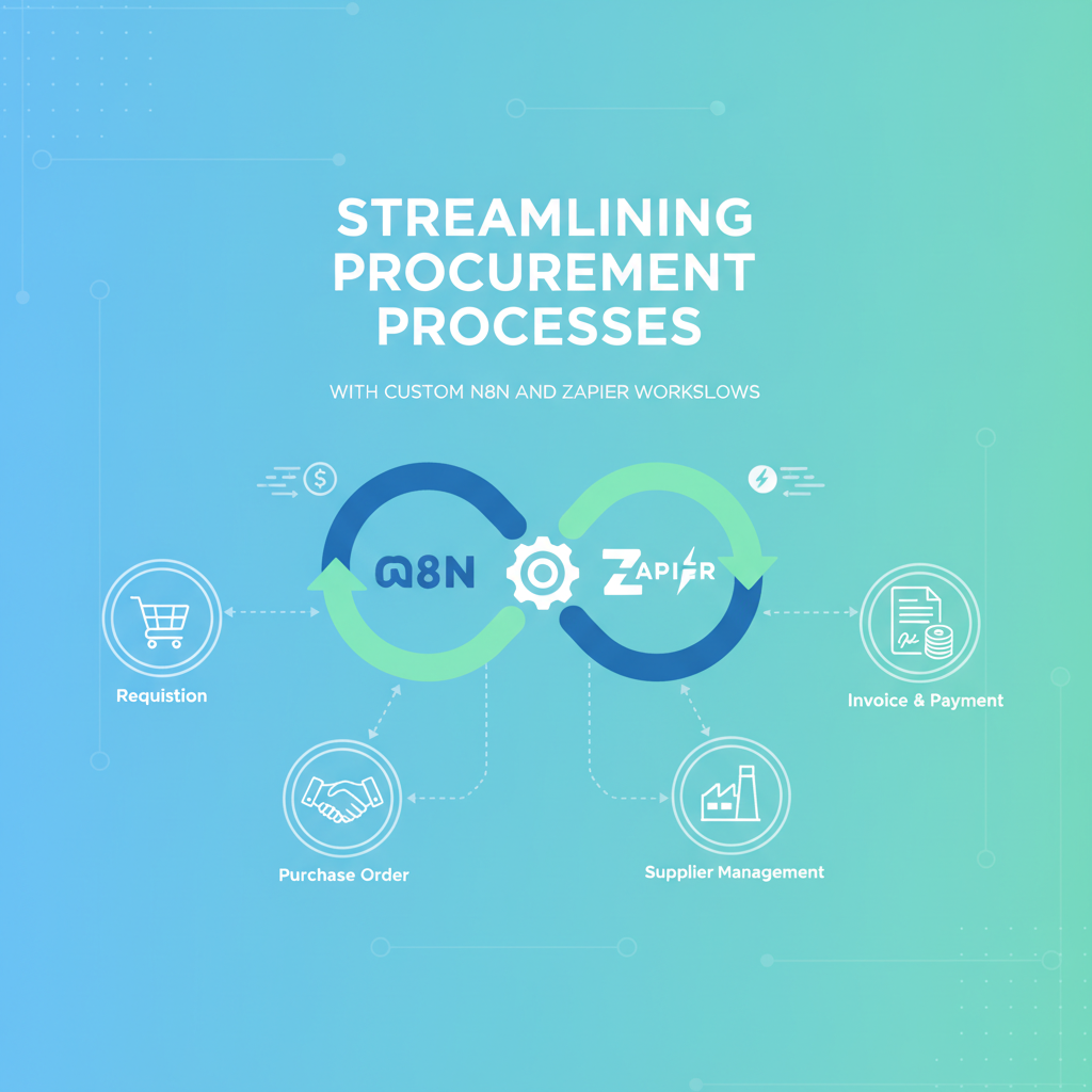 You are currently viewing Streamlining Procurement Processes with Custom n8n and Zapier Workflows