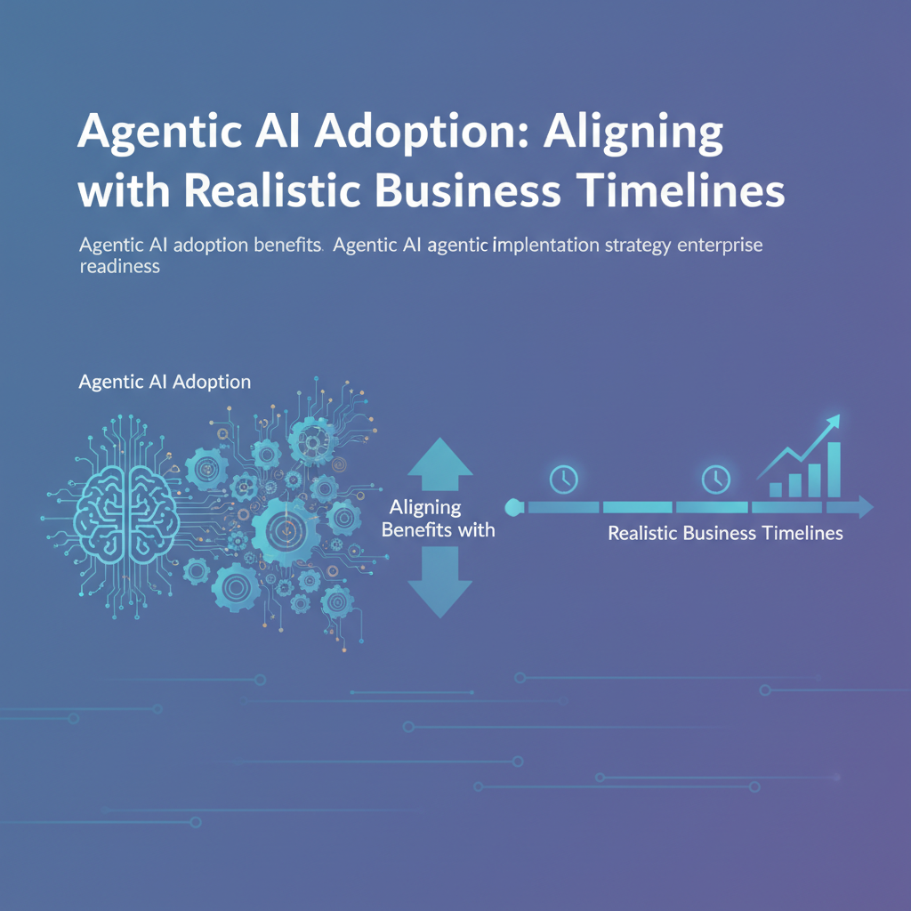 You are currently viewing Agentic AI Adoption: Aligning Benefits with Realistic Business Timelines
