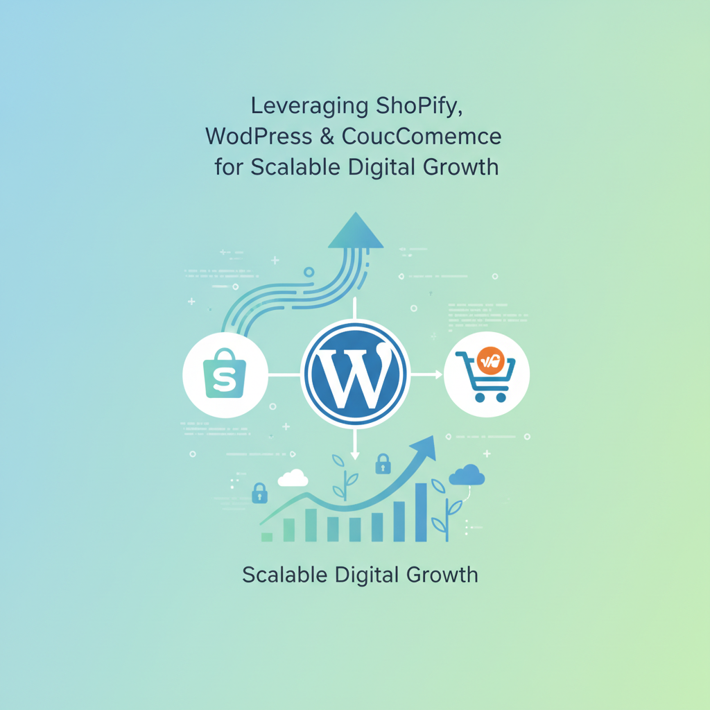 You are currently viewing Leveraging Shopify, WordPress & WooCommerce for Scalable Digital Growth