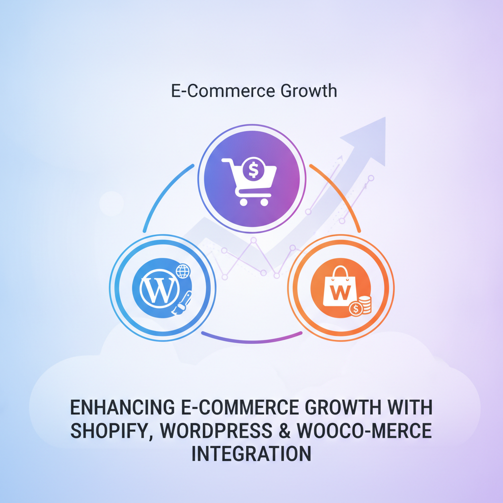 You are currently viewing Enhancing E-Commerce Growth with Shopify, WordPress & WooCommerce Integration