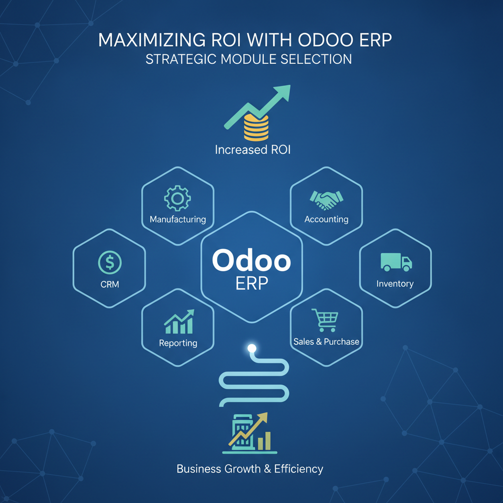 You are currently viewing Maximizing ROI with Odoo ERP: Strategic Module Selection for Businesses