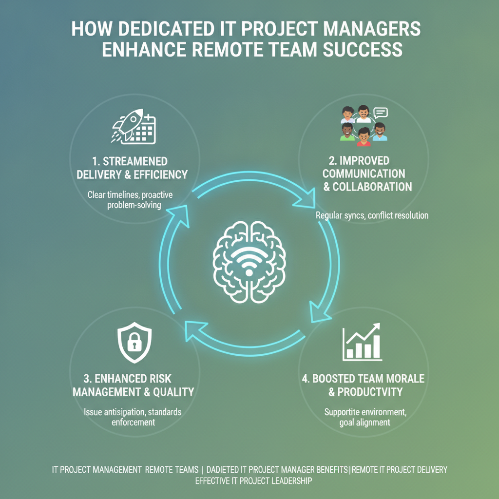 You are currently viewing How Dedicated IT Project Managers Enhance Remote Team Success