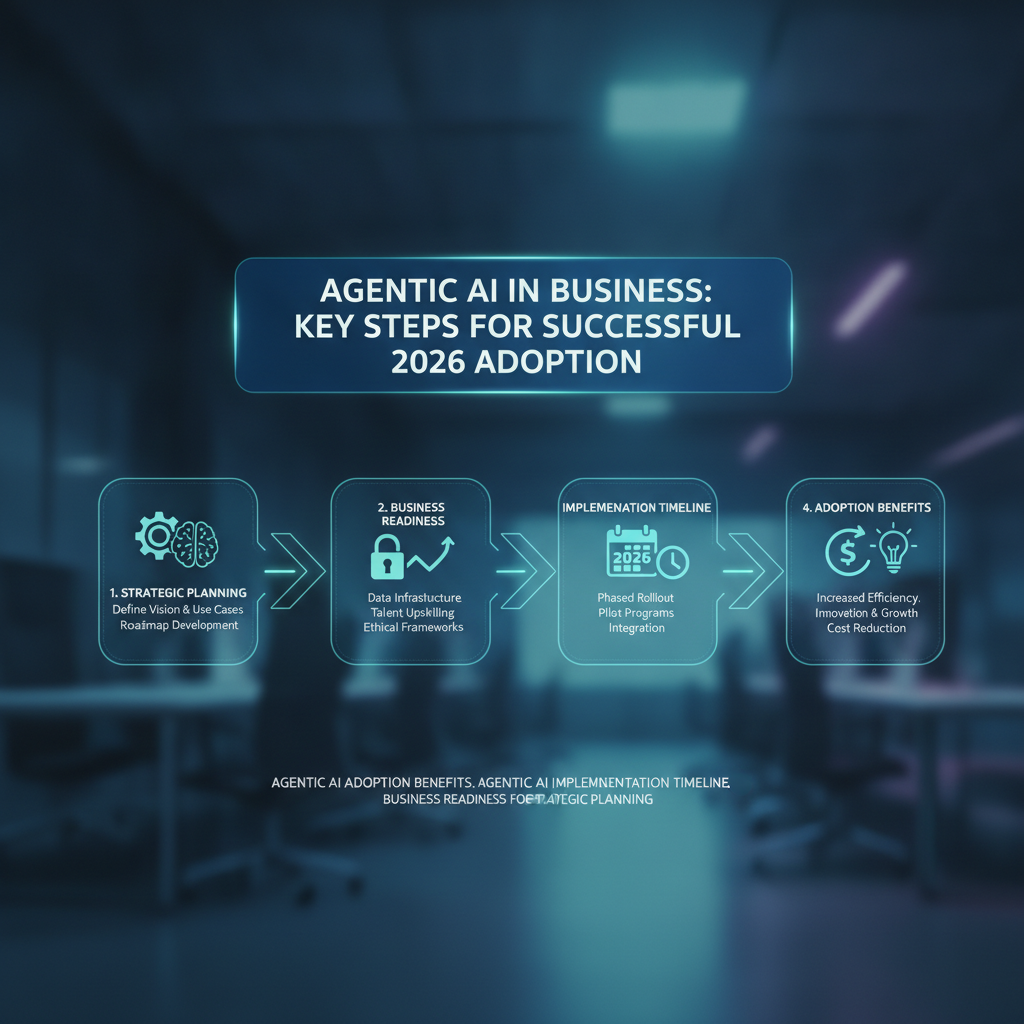 You are currently viewing Agentic AI in Business: Key Steps for Successful 2026 Adoption