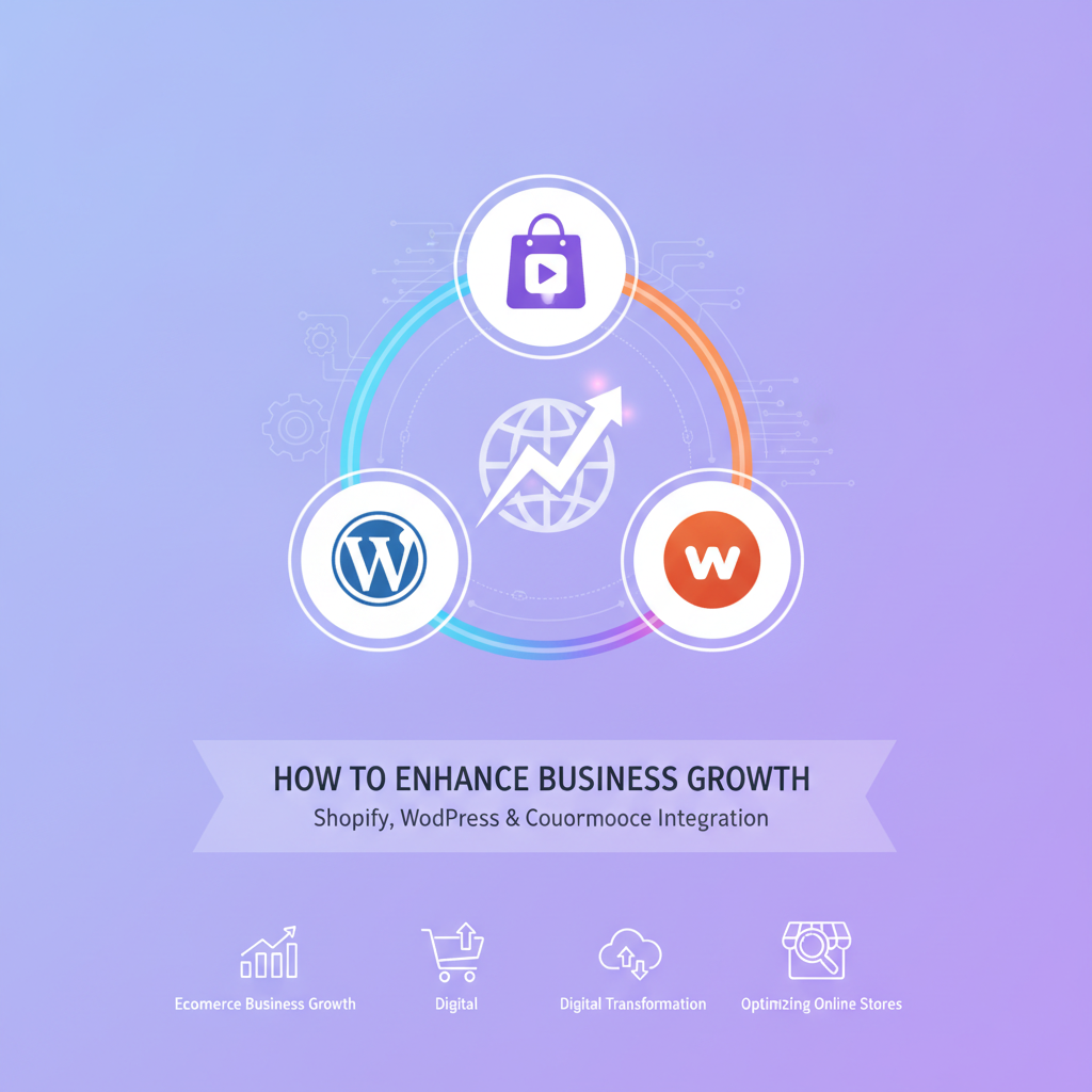 You are currently viewing How to Enhance Business Growth with Shopify, WordPress & WooCommerce Integration