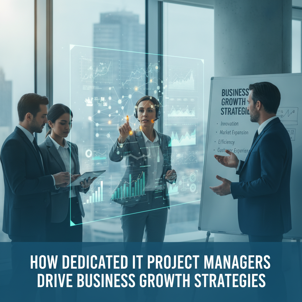 You are currently viewing How Dedicated IT Project Managers Drive Business Growth Strategies