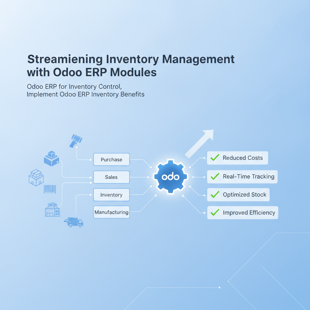 You are currently viewing Streamlining Inventory Management with Odoo ERP Modules
