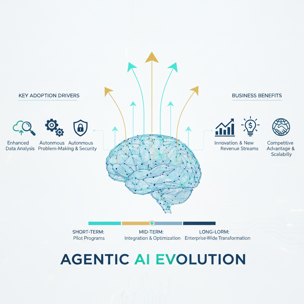 You are currently viewing Agentic AI Evolution: Key Adoption Drivers and Business Benefits
