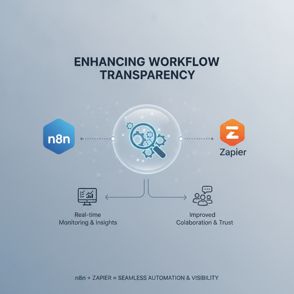 You are currently viewing Enhancing Workflow Transparency with n8n and Zapier Integrations
