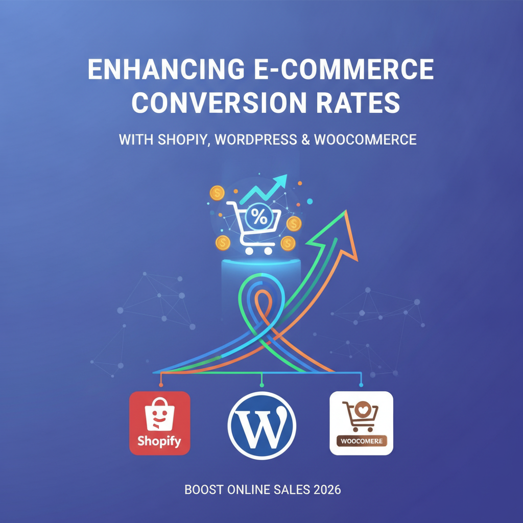 You are currently viewing Enhancing E-Commerce Conversion Rates with Shopify, WordPress & WooCommerce