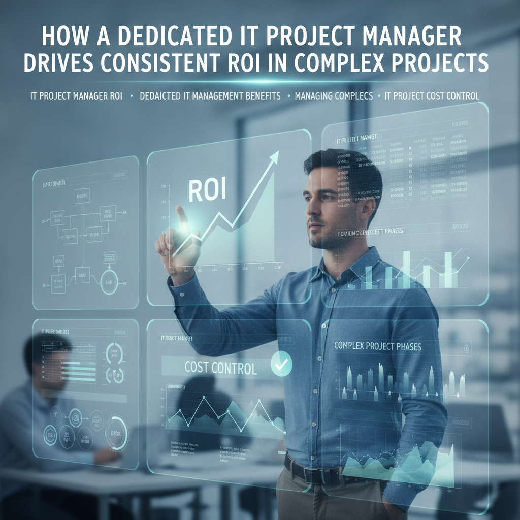 Read more about the article How a Dedicated IT Project Manager Drives Consistent ROI in Complex Projects
